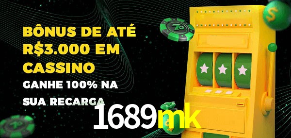 1689mk melhor bônus de depósito